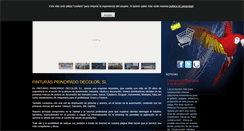 Desktop Screenshot of pinturasprincipado.com